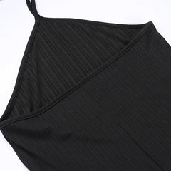 Knitted Long Sleeve Slim Mini Fairycore Slash Neck Dress