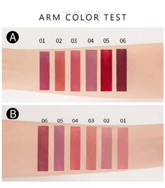 Liquid Lipstick Set Ultra Matte Velvet Waterproof Long Lasting Lip Glosses Nude Makeup Cosmetic Kit