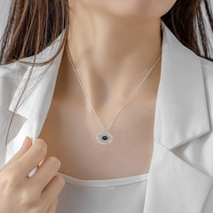 Love projection necklace with customizable photos Necklace Heart Pendant