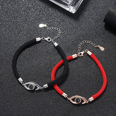 Customizable Photo EyesCircle Photo Bracelet Personalized Custom Photo Couple Bracelet