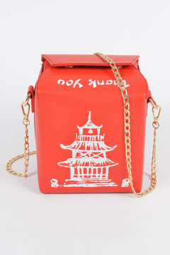 Chinese To Go Box Clutch