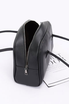 Faux Leather Sport Bag