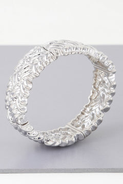 Cross Hatch Cuff Bracelet