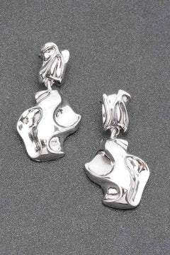 Gold Plated Metal Earring