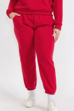Poly Fleece Elastic Waist Joggers