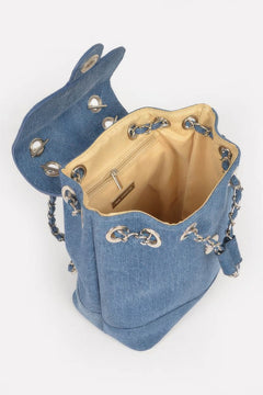 Denim Backpack