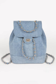 Denim Backpack