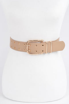 Faux Leather Belt