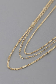 Triple Chain Necklace