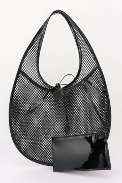 Mesh Tote With Detachable Pouch