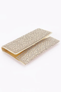 Rhinestone Envelope Party Clutch