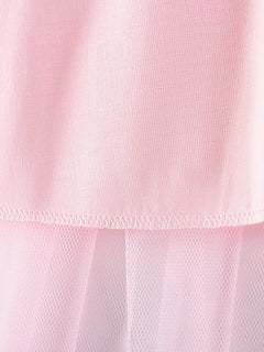 Children's Strawberry Embellished Layered Tulle Dress