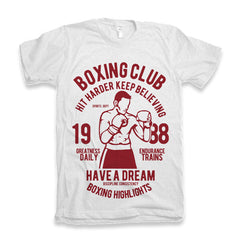 Boxing Club Men's Bamboo Viscose/Organic Cotton Short Sleeve Graphic T-Shirt