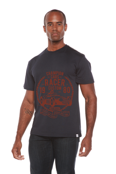Champions Cars Men's Bamboo Viscose/Organic Cotton Short Sleeve Graphic T-Shirt