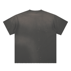 “Parental Advisory” Kehlani Sunfade Paint Splatter Tee