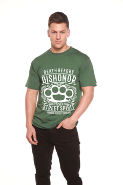 Death Before Men's Bamboo Viscose/Organic Cotton Short Sleeve Graphic T-Shirt