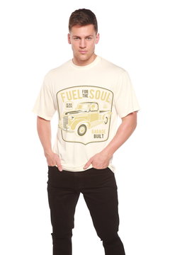 Fuel For The Soul Men's Bamboo Viscose/Organic Cotton Short Sleeve Graphic T-Shirt