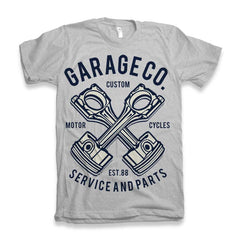 Garage Co Men's Bamboo Viscose/Organic Cotton Short Sleeve Graphic T-Shirt