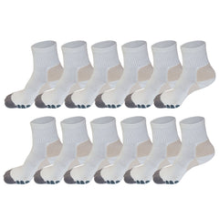Clearance High Performance 2/4 Crew Bamboo Viscose Socks in Small