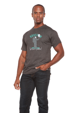 HOUSTON Men's Bamboo Viscose/Organic Cotton Short Sleeve Graphic T-Shirt