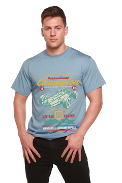 International Champion Men's Bamboo Viscose/Organic Cotton Short Sleeve Graphic T-Shirt