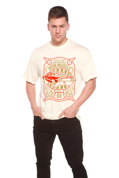 Iron Muscle Men's Bamboo Viscose/Organic Cotton Short Sleeve Graphic T-Shirt