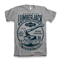 LumberJack Men's Bamboo Viscose/Organic Cotton Short Sleeve Graphic T-Shirt