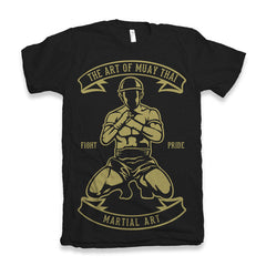 Martial Art Men's Bamboo Viscose/Organic Cotton Short Sleeve Graphic T-Shirt