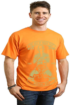 Martial Art Men's Bamboo Viscose/Organic Cotton Short Sleeve Graphic T-Shirt