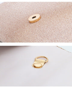 2021 Lady Handbag Party Soft Single Chain Package Cover Type Clutches