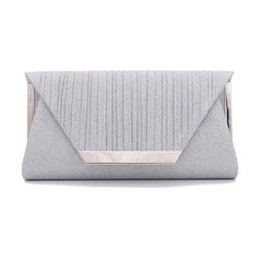 2021 Lady Handbag Party Soft Single Chain Package Cover Type Clutches