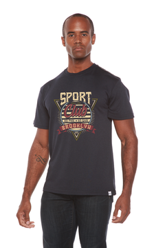 Sport Club Men's Bamboo Viscose/Organic Cotton Short Sleeve Graphic T-Shirt